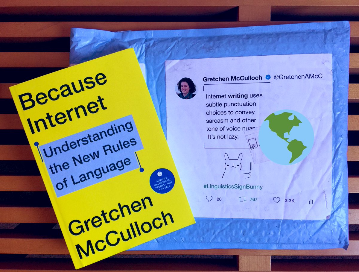 because internet with envelope tweet