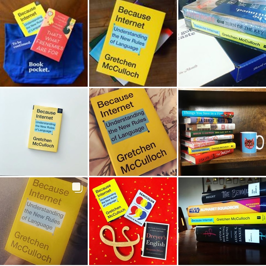 because internet instagram tagged grid